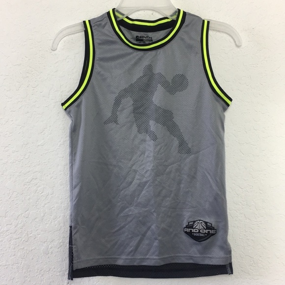 Boys AND1 Tank Top Jersey size M - Picture 1 of 6